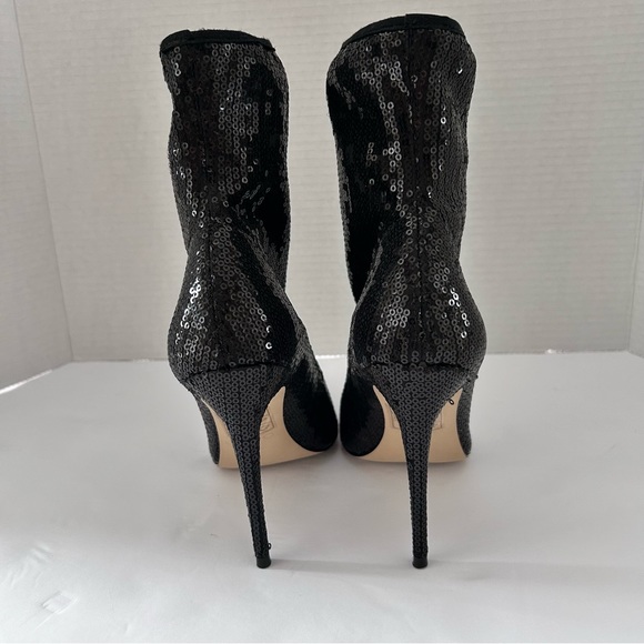 Women's Aldo Cirelle-92 Sequined Black Stretch Stiletto Size 7 - Picture 10 of 17